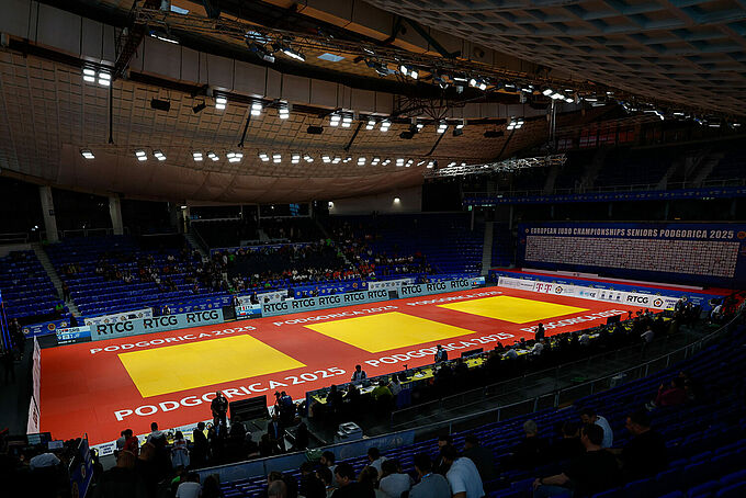 ZEBRA supplies mats for the 2025 Judo European Championships in Podgorica